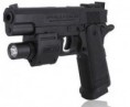 P66-2 6mm Single-Short BB Gun with Flashlight (Black)